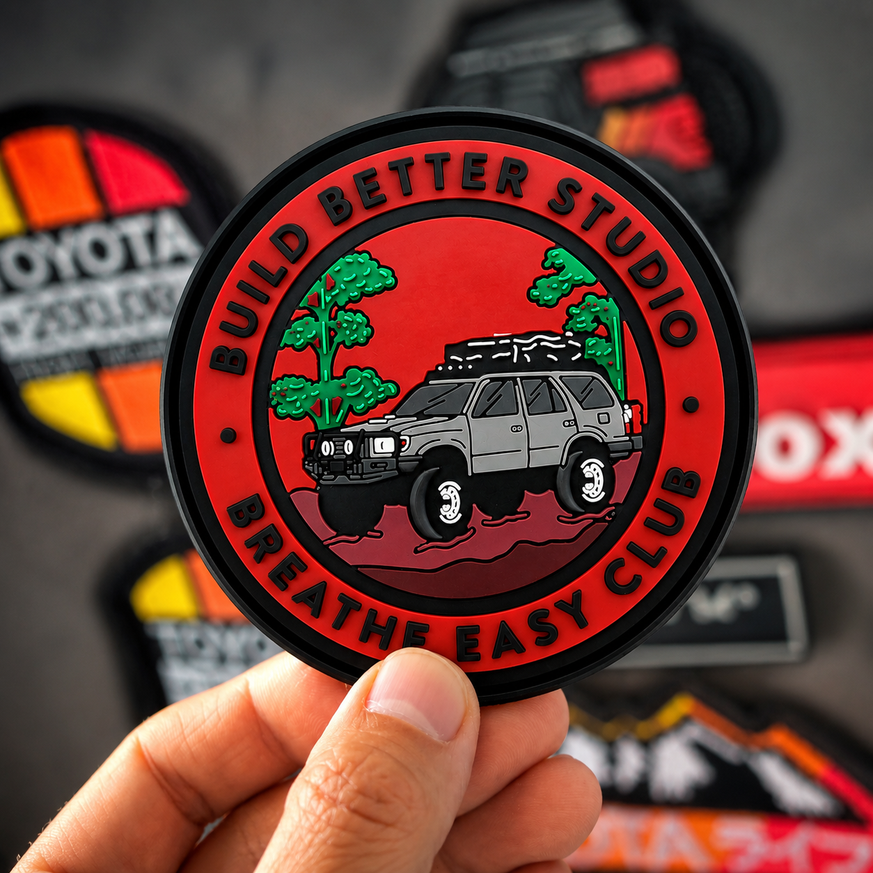 Breathe Easy Club Crew Patch